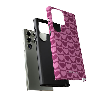 Tough Love in Purple - Tough Phone Case