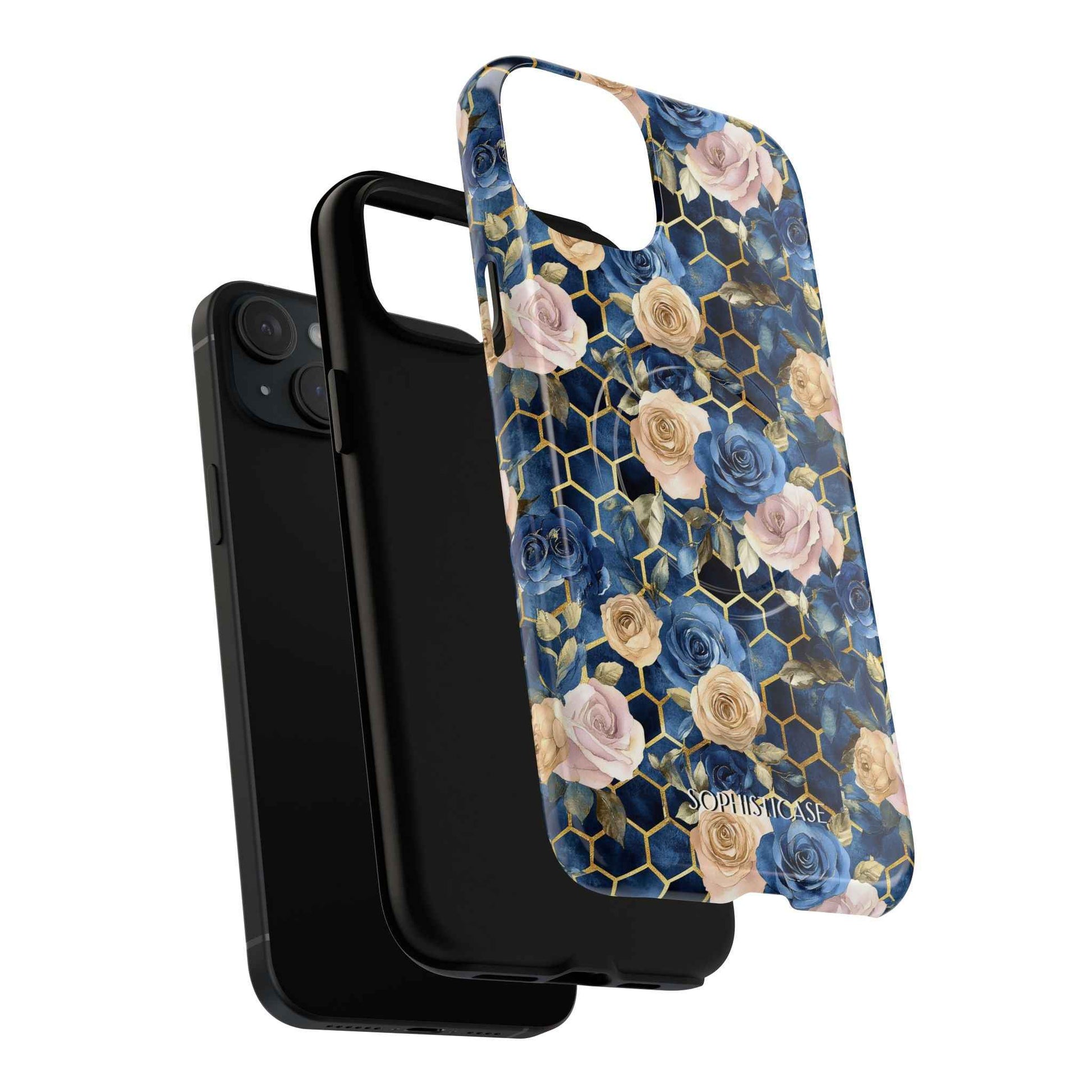 Royal Floral in Midnight Rose - iPhone Magsafe Case