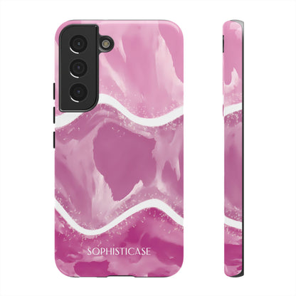 Serenity in Plum Purple - Drop Proof Phone Case for Samsung Galaxy