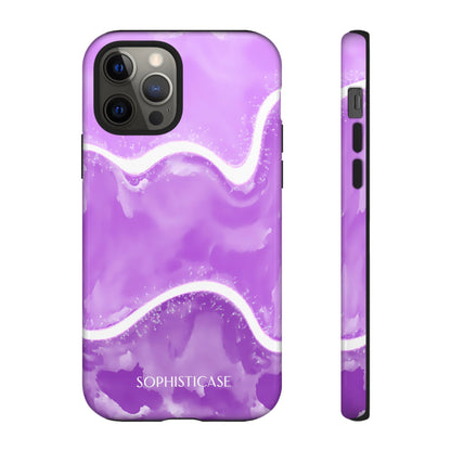 Serenity in Deep Purple - Drop Proof Phone Case for iPhone