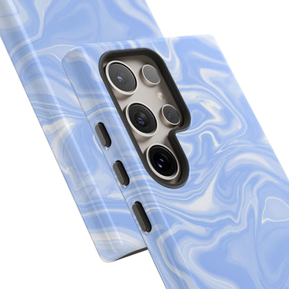 Liquid Dreams in Smoke Blue - Tough Phone Case