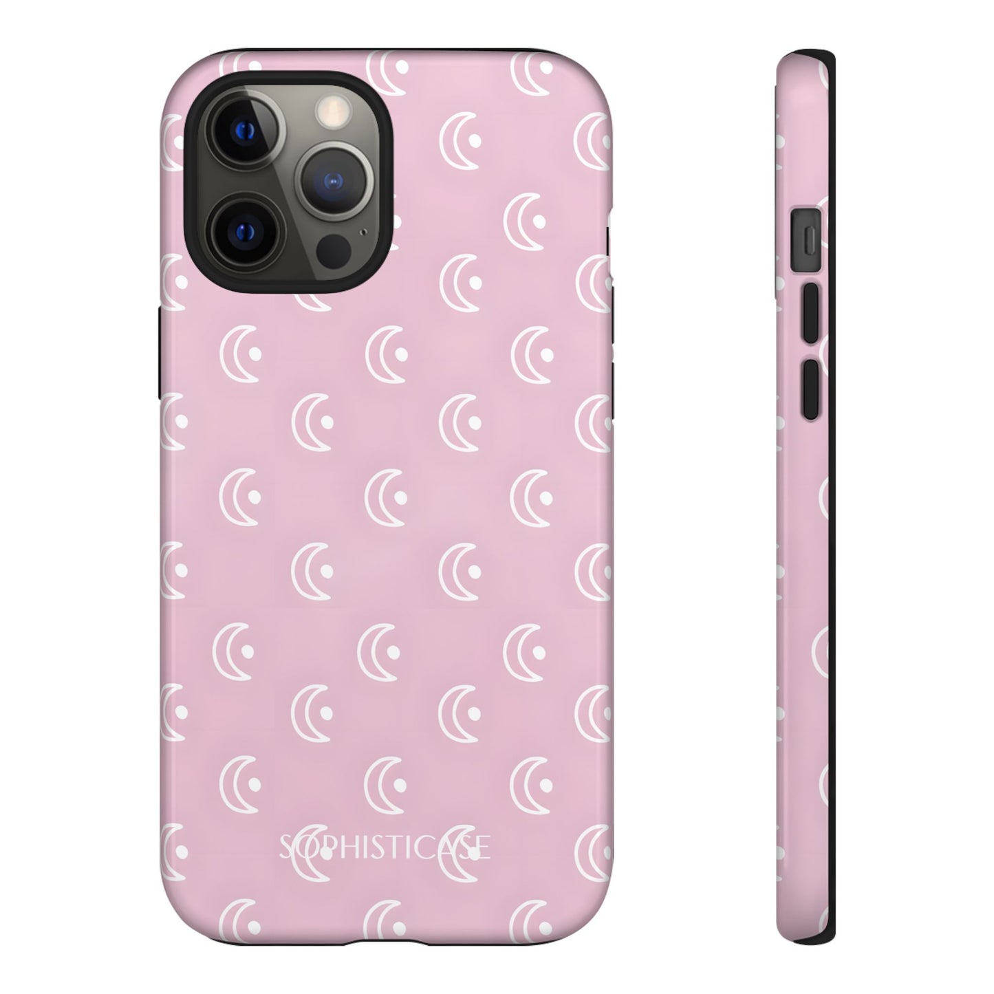 Moon Phase in Pink - Tough Phone Case for iPhone