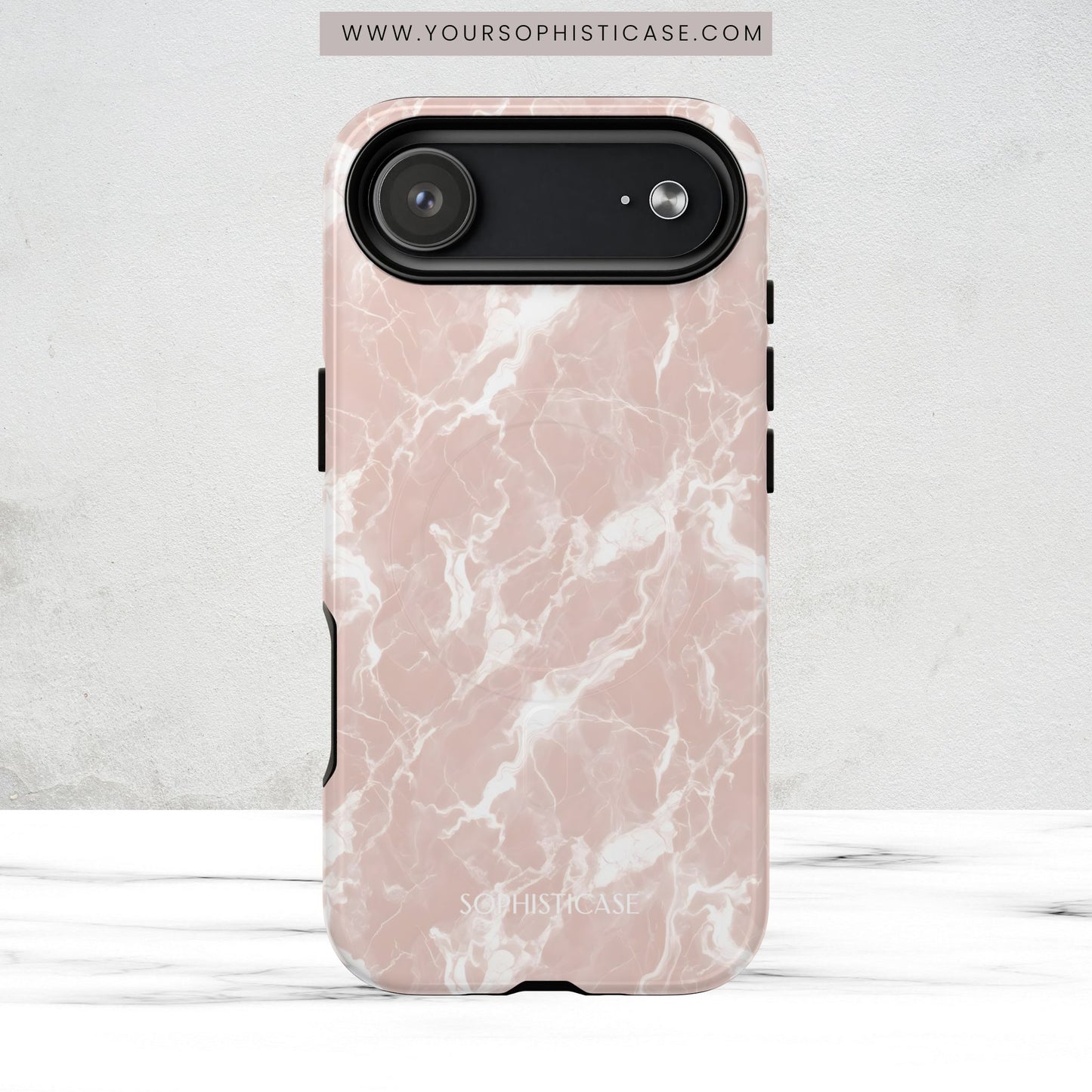 Marble Crush in Beige - Magsafe Case