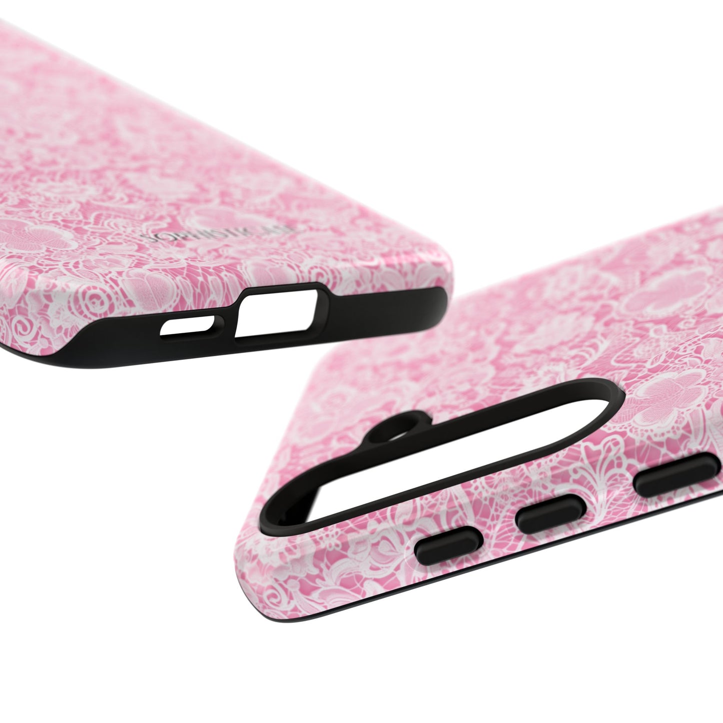 Luxe Lace in Pink - iPhone Case, Samsung Galaxy Case, Google Pixel Case