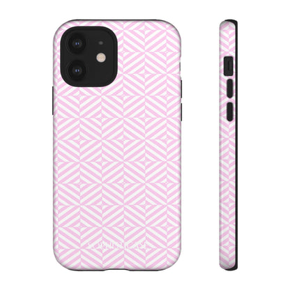 Illusions in Pink - Dual Layer Shockproof Phone Case for iPhone, Google Pixel and Samsung Galaxy