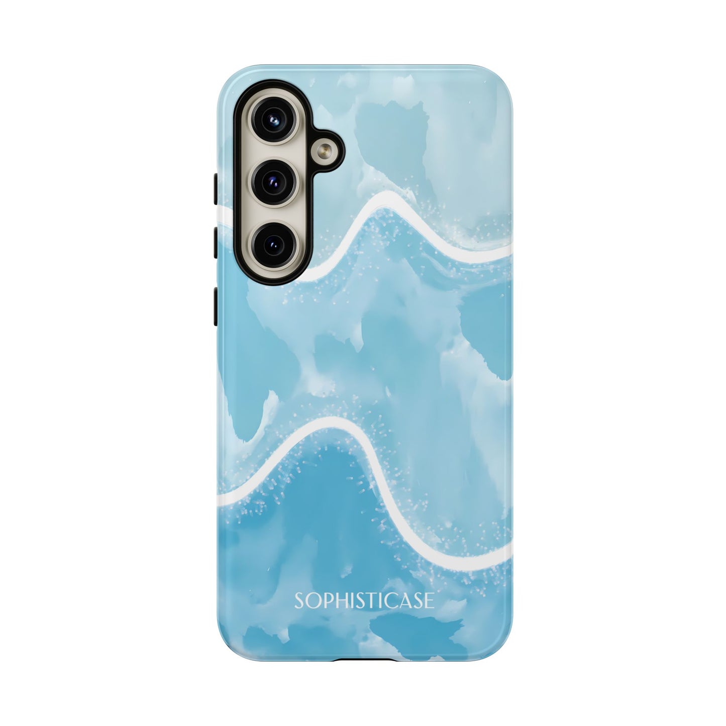 Serenity in Blue - Drop Proof Phone Case for iPhone, Samsung Galaxy and Google Pixel