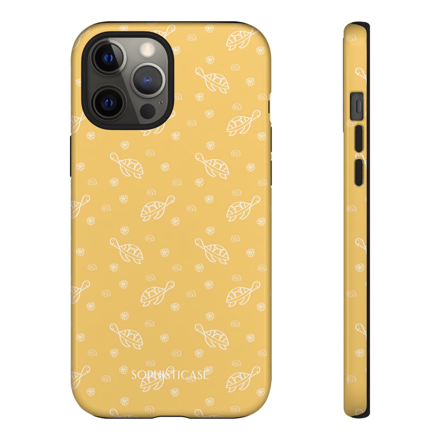 Turtle Island in Yellow - iPhone Case