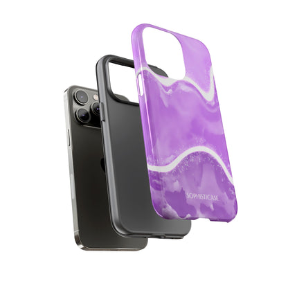 Serenity in Deep Purple - iPhone Case