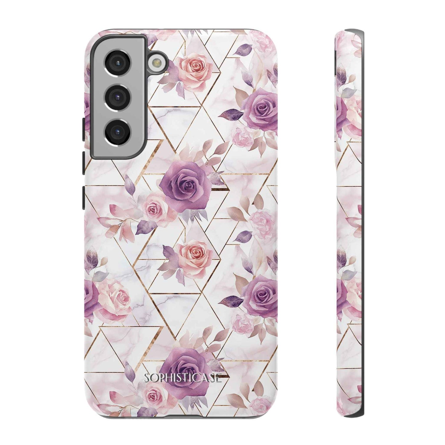 Royal Floral in Rose Royale - Tough Phone Case