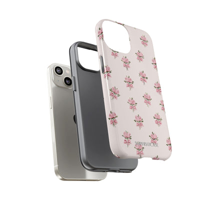 The Sweetest Thing in Coquette Rose Bouquet - iPhone Case