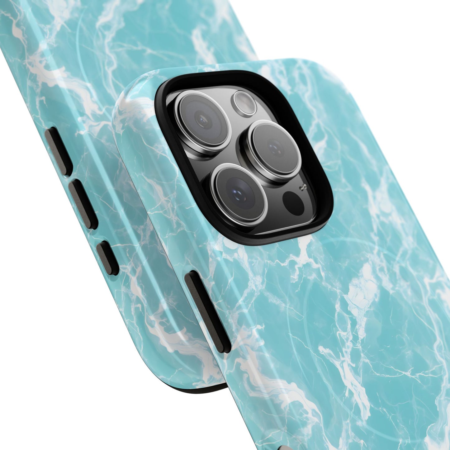 Marble Crush in Aqua - Magsafe Case