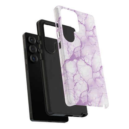 Marble Opulence in Purple - Tough Phone Case