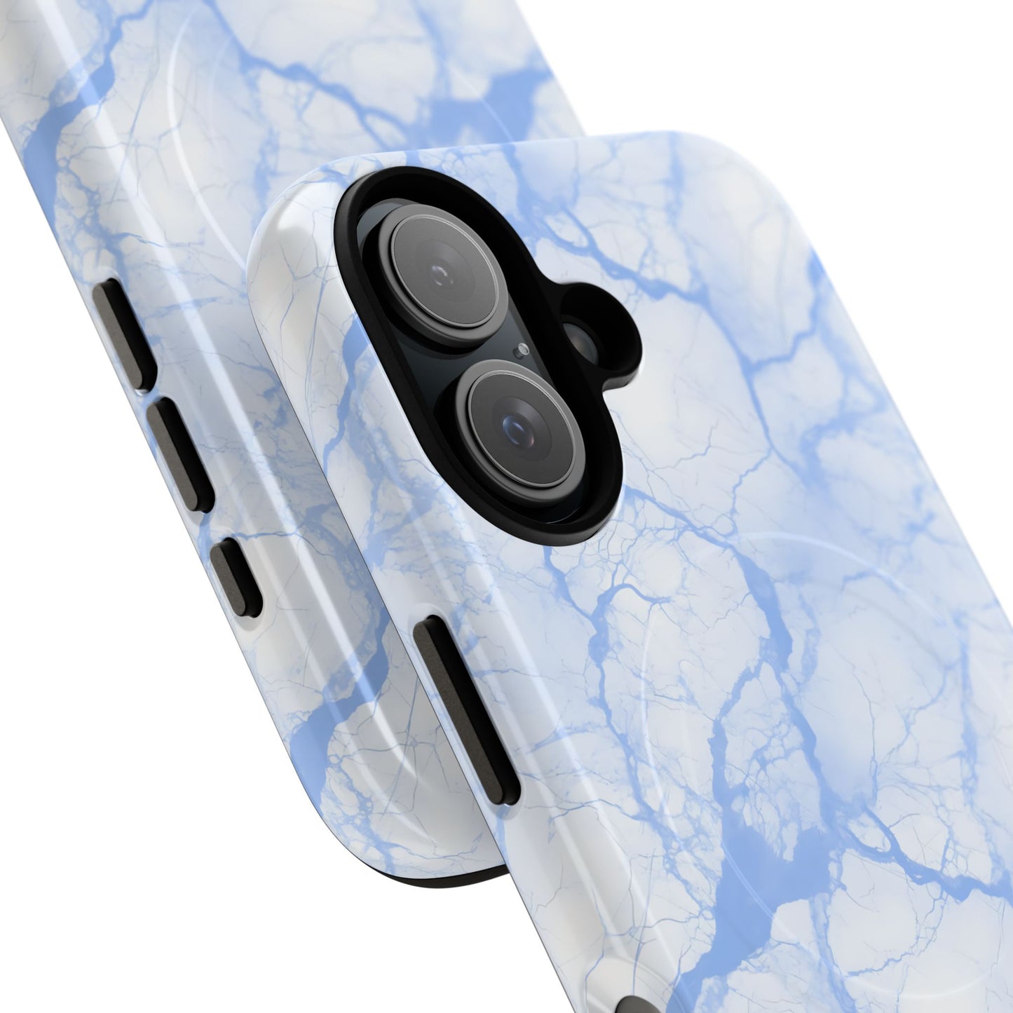 Marble Opulence in Blue - Magsafe Case