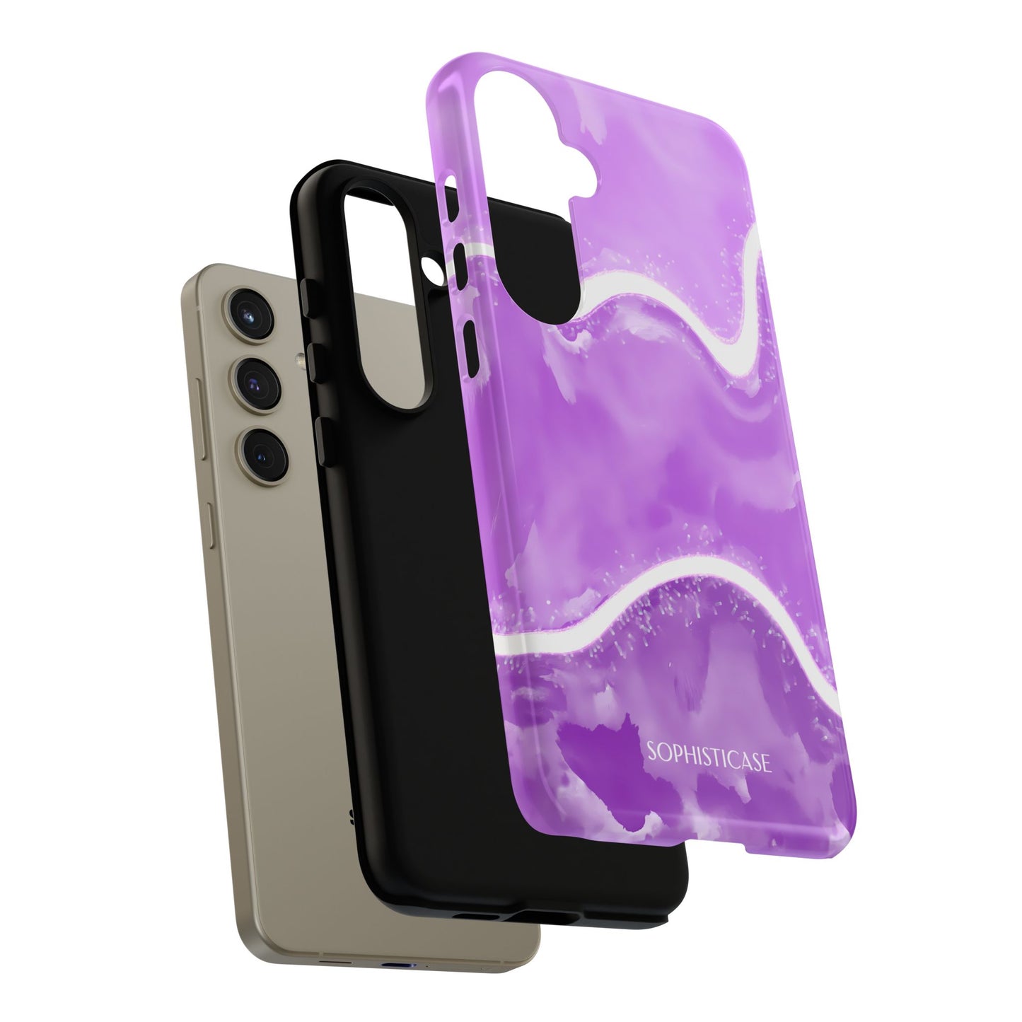 Serenity in Deep Purple - Samsung Galaxy Case