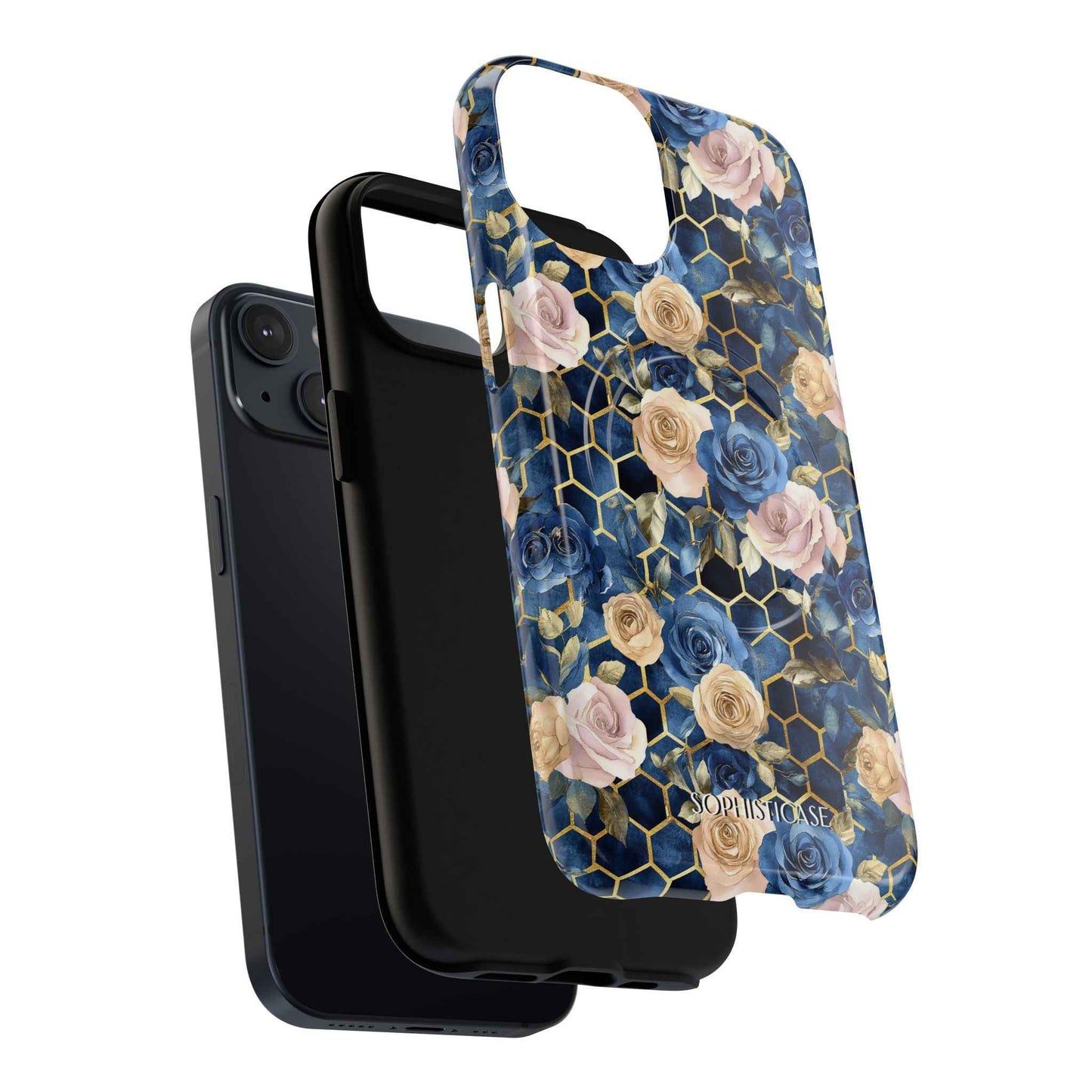 Royal Floral in Midnight Rose - iPhone Magsafe Case