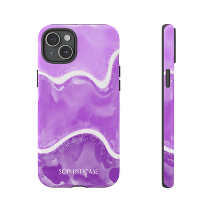 Serenity in Deep Purple - Drop Proof Phone Case for iPhone