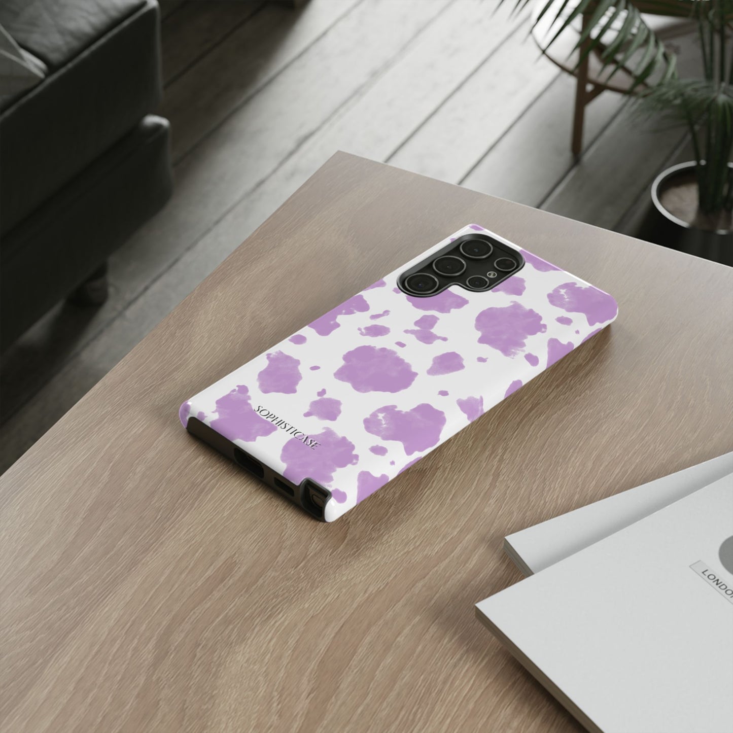 Holy Cow in Purple - Tough Phone Case