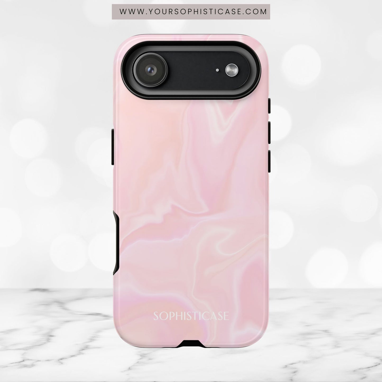 Liquid Magic in Pink Haze - iPhone Case