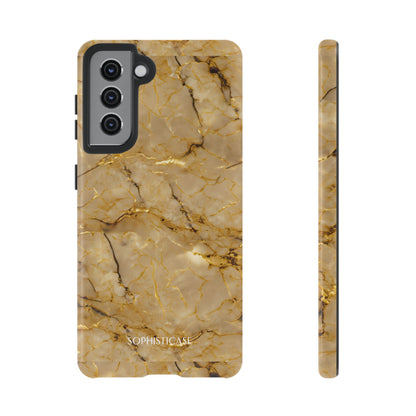 Marble Opulence in Gold - iPhone Case, Samsung Galaxy Case, Google Pixel Case