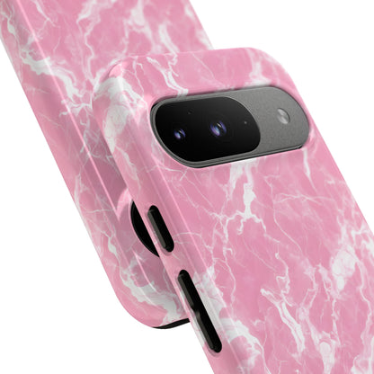 Marble Crush in Pink - Tough Phone Case