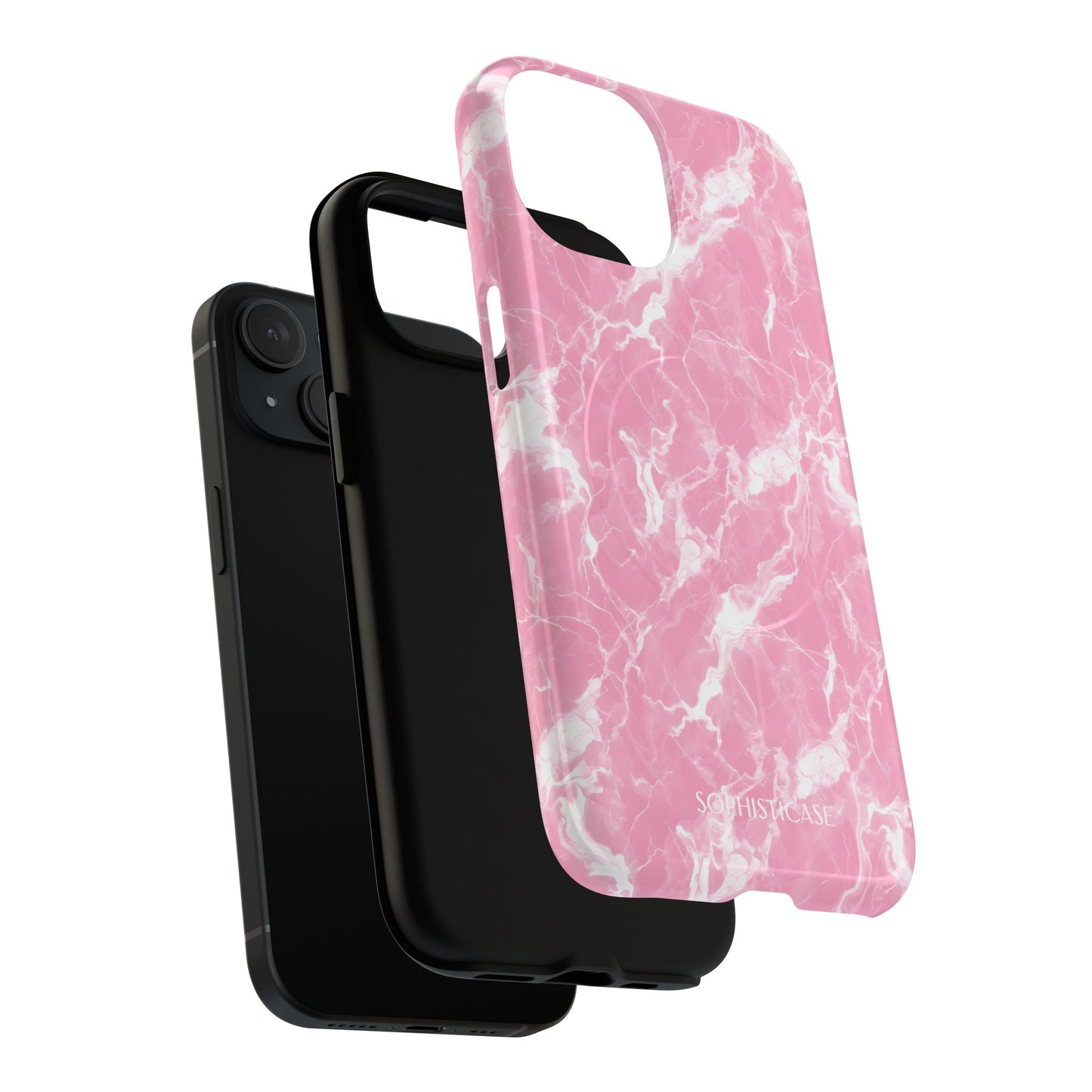 Marble Crush in Pink - Magsafe Case