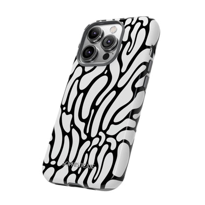 Dark Thoughts in Onyx - Tough Phone Case