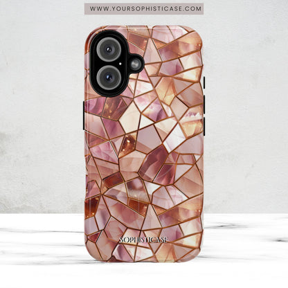 Rose' Runway in Champagne Mosaic - Magsafe Case
