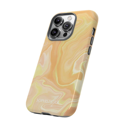 Liquid Magic in Yellow Haze - iPhone Case