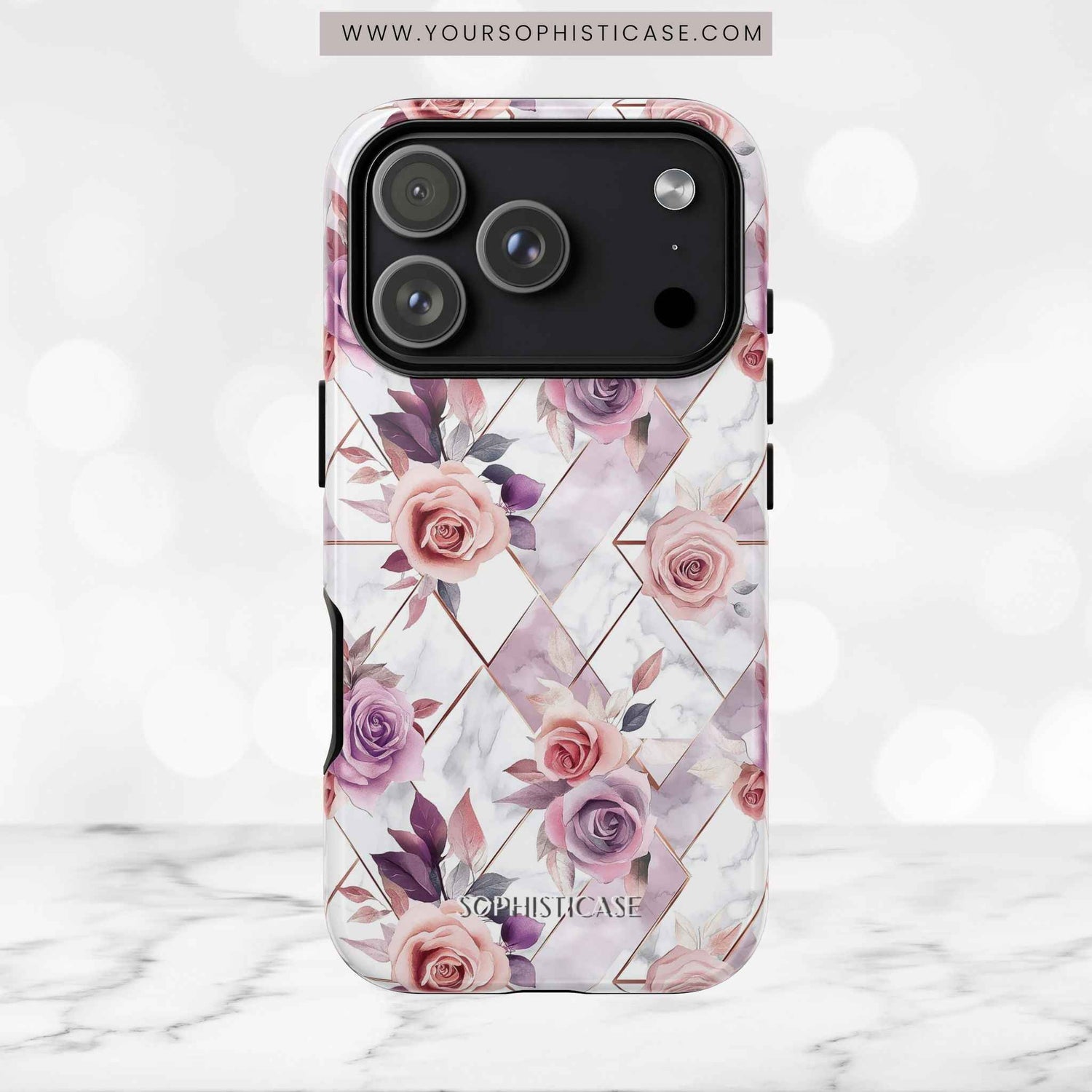 Royal Floral in Blush Manor - Tough Phone Case