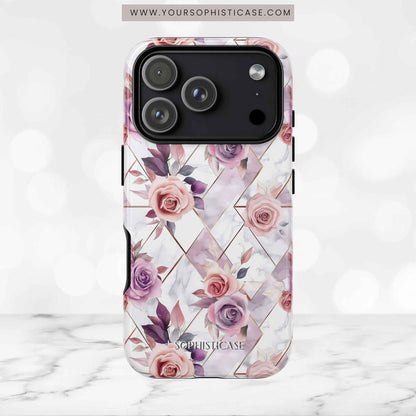 Royal Floral in Blush Manor - Tough Phone Case