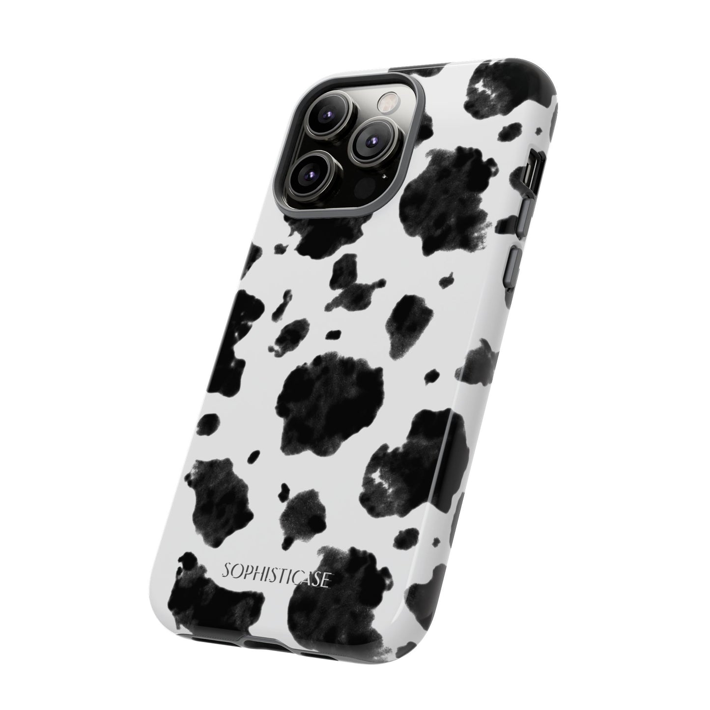 Holy Cow in Black - iPhone Case
