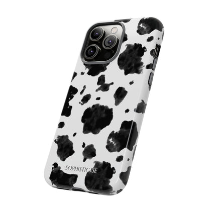 Holy Cow in Black - iPhone Case