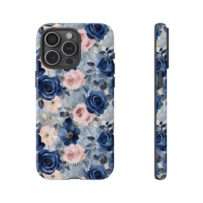 Royal Floral in Gilded Sky - Tough Phone Case