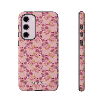 Rose Diamond Romance in Amelie - Tough Phone Case