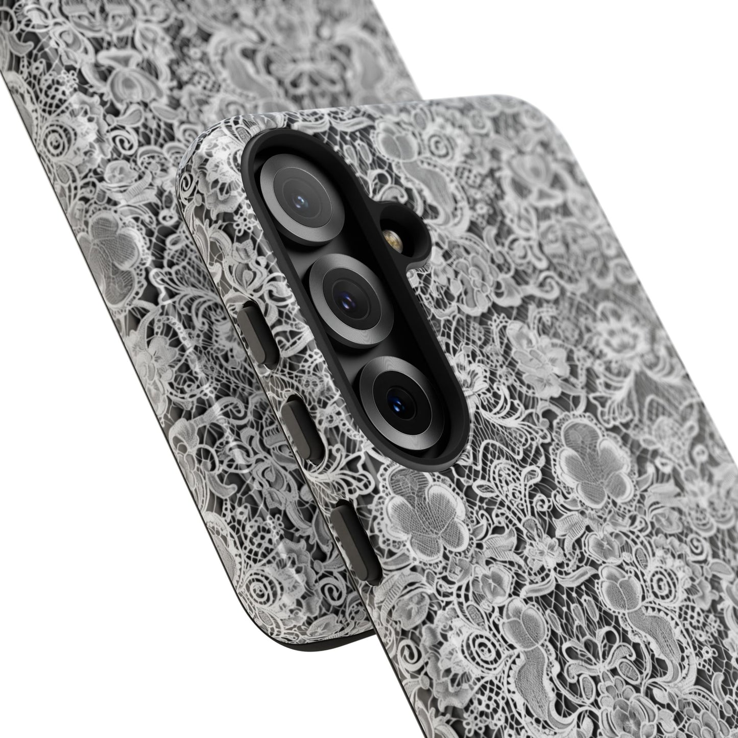 Luxe Lace in Black - iPhone Case, Samsung Galaxy Case, Google Pixel Case