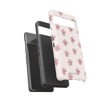 The Sweetest Thing in Coquette Rose Bouquet - iPhone Case, Samsung Galaxy Case, Google Pixel Case
