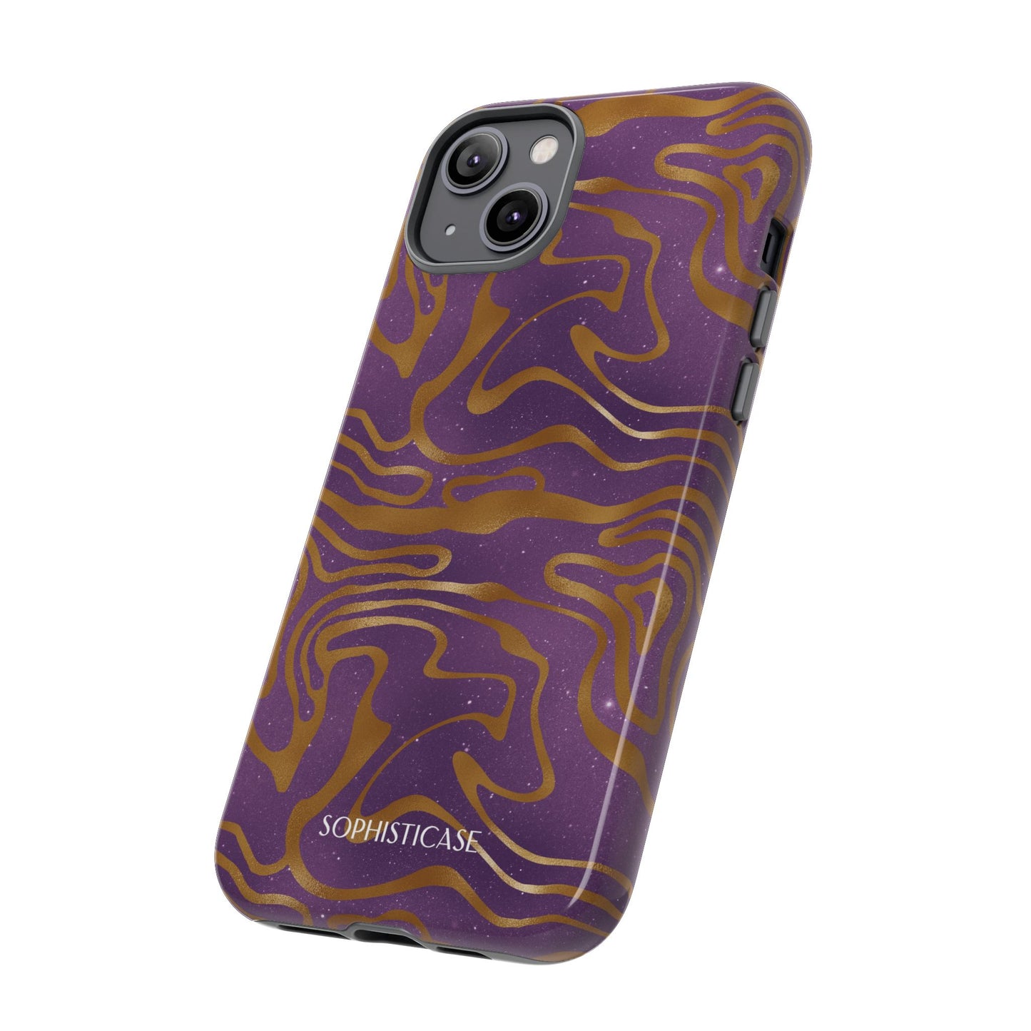 Cosmic Zebra in Purple - iPhone Case, Samsung Galaxy Case, Google Pixel Case