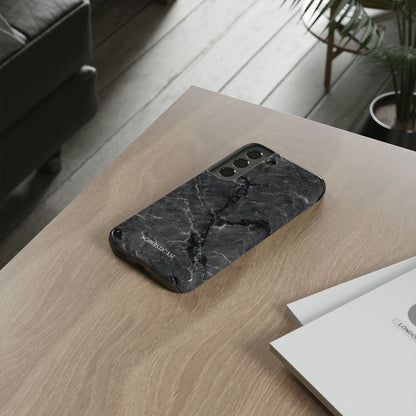 Marble Opulence in Black - iPhone Case, Samsung Galaxy Case, Google Pixel Case