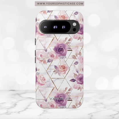 Royal Floral in Rose Royale - Tough Phone Case
