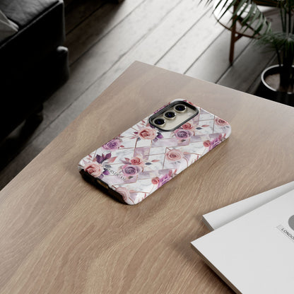 Royal Floral in Blush Manor - Tough Phone Case