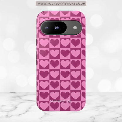 Tough Love in Purple - Tough Phone Case