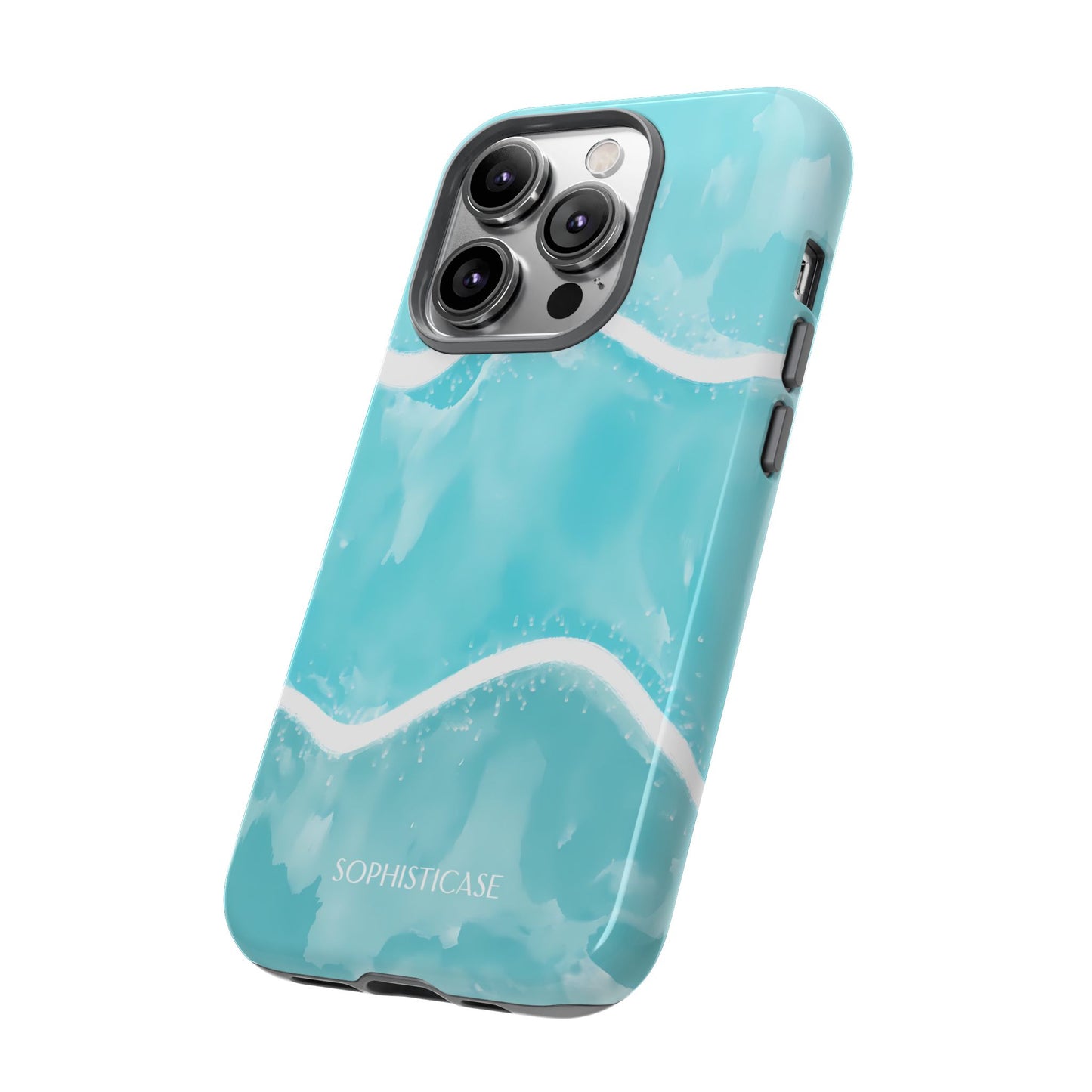 Serenity in Aqua - iPhone Case