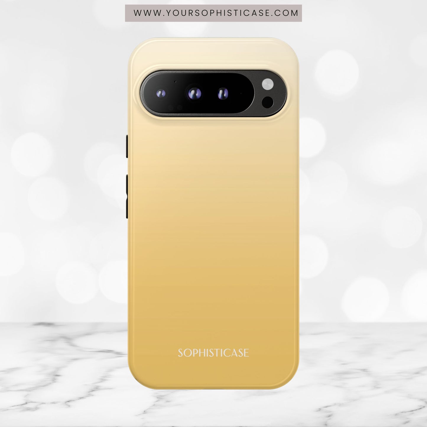 Heavenly in Mustard - Tough Phone Case