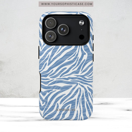 Urban Safari in Blue - iPhone Magsafe Case