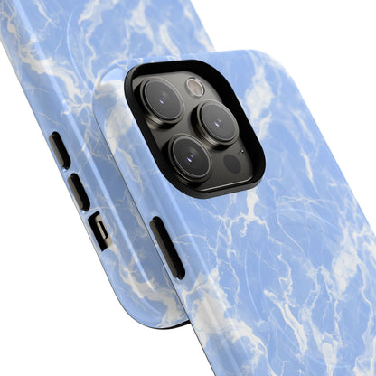 Marble Crush in Blue - Magsafe Case