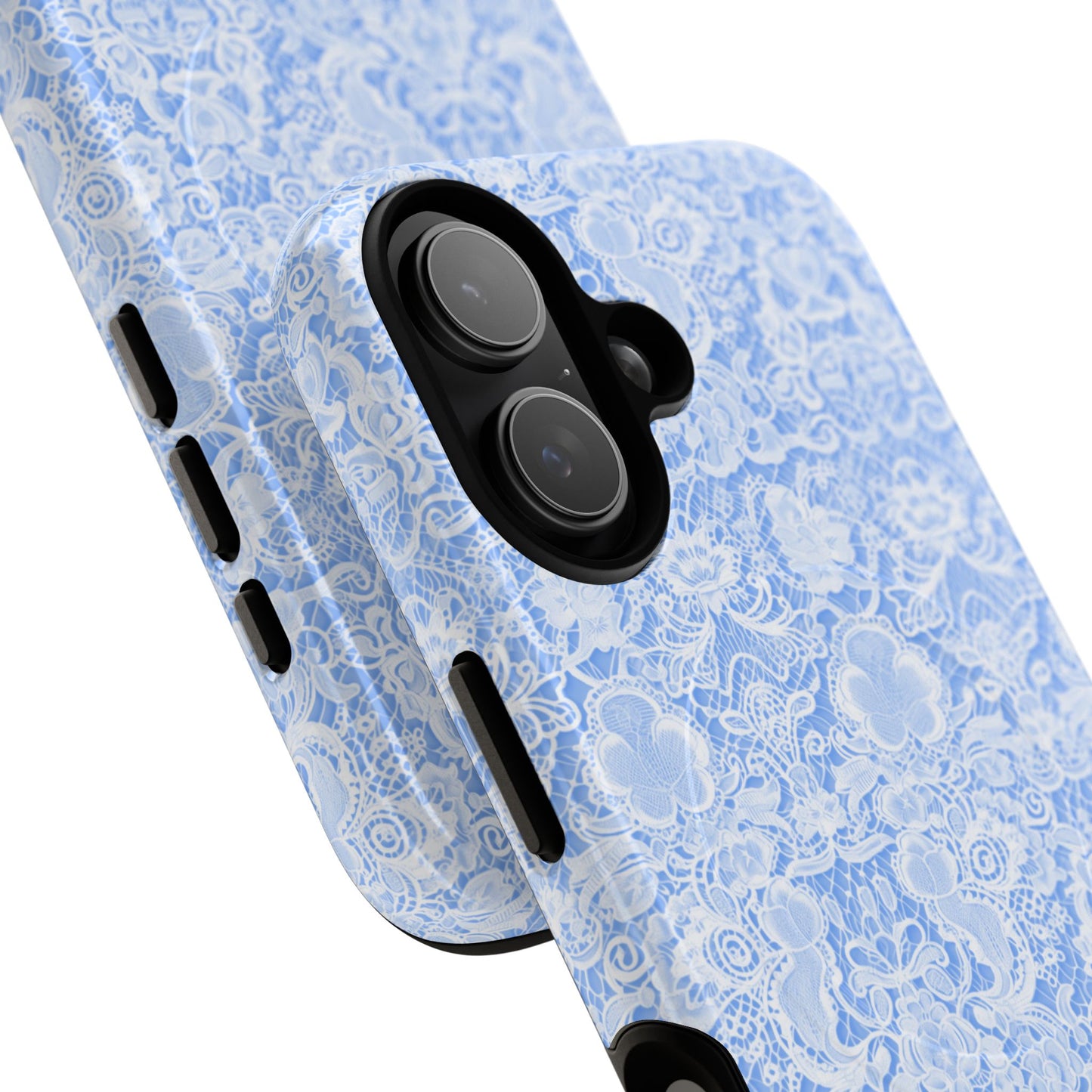 Luxe Lace in Blue - Magsafe Case