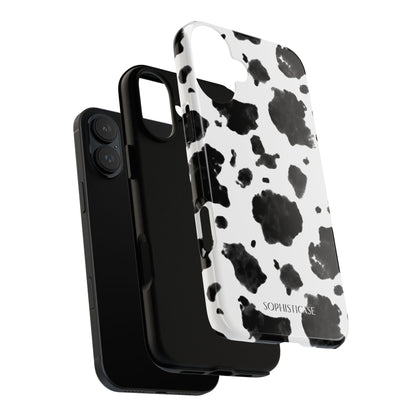 Holy Cow in Black - iPhone Case