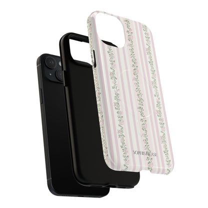 The Sweetest Thing in Coquette Rose Vine - iPhone Magsafe Case