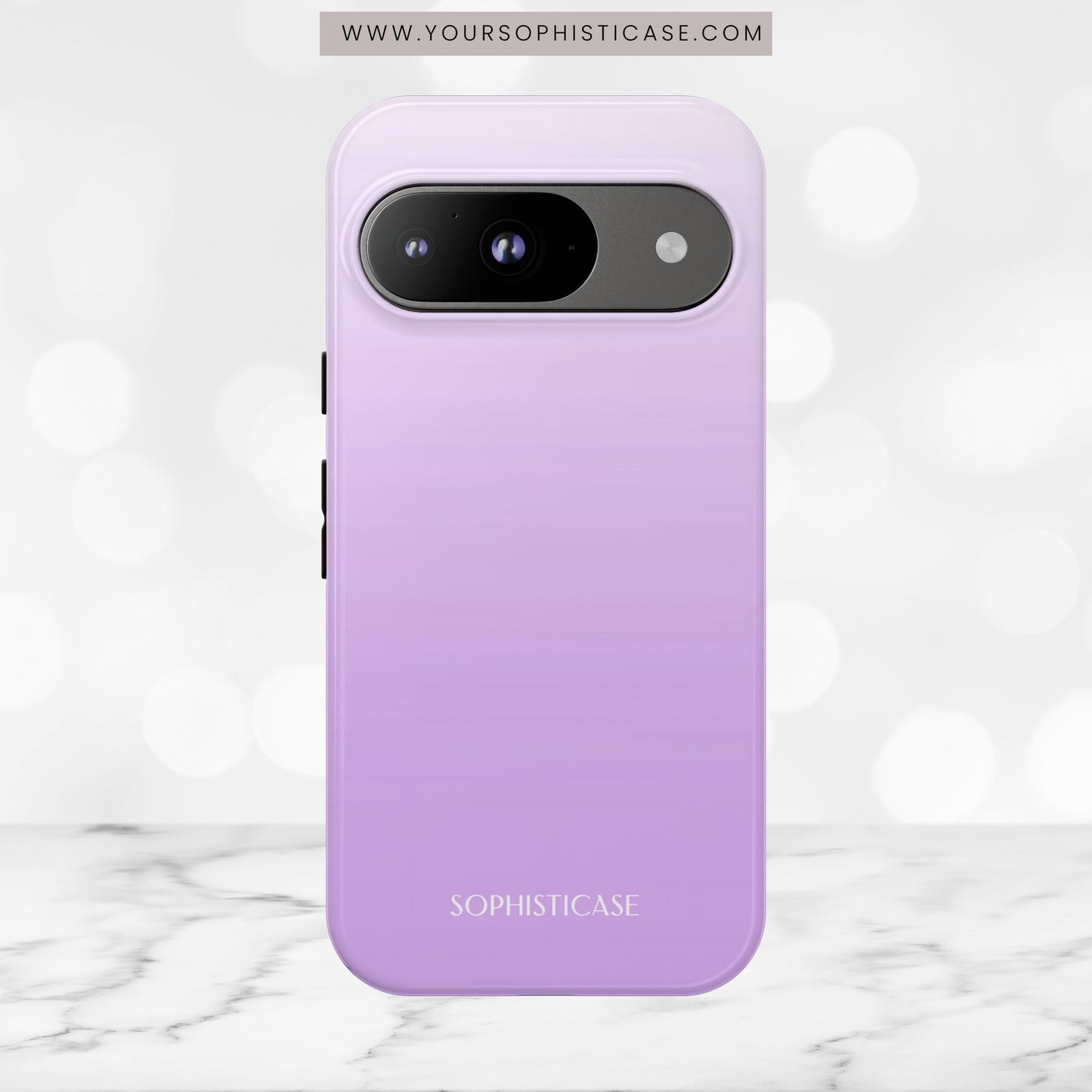 Heavenly in Light Purple - Tough Phone Case