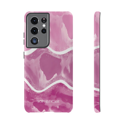 Serenity in Plum Purple - Drop Proof Phone Case for Samsung Galaxy